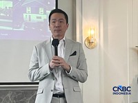 CEO CVIG Chandra Leonardi saat ditemui di kawasan Gunawarman, Jakarta Selatan (Senin (10/8/2026). (CNBC Indonesia/Ferry Sandi)