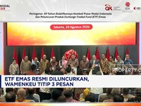 ETF Emas Resmi Diluncurkan, Wamenkeu Titip Tiga Pesan