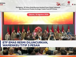 ETF Emas Resmi Diluncurkan, Wamenkeu Titip Tiga Pesan