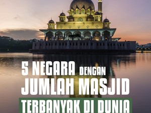 5 Negara dengan Jumlah Masjid Terbanyak di Dunia