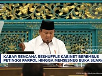 Kabar Rencana Reshuffle Kabinet Berembus