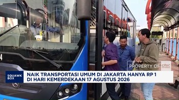 Naik Transportasi Umum Jakarta Cuma Rp1 pada 17 Agustus 2026