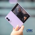 Samsung Galaxy Z Fold8. (CNBC Indonesia/Faisal Rahman)