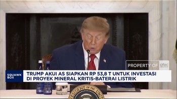 Trump: AS Siapkan Rp53,8 T untuk Proyek Mineral Kritis-Baterai