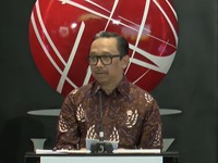 Wakil Menteri Keuangan. juda Agung saat acara Peringatan HUT ke-49 Pasar Modal Indonesia dan Peluncuran Produk ETF Emas, Senin (10/8/2026). (YouTube/OJK)