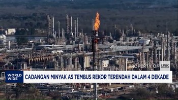 Cadangan Minyak AS Tembus Level Terendah Dalam 4 Dekade