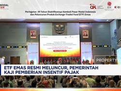 ETF Emas Resmi Meluncur, Pemerintah Kaji Pemberian Insentif Pajak
