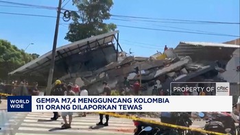 Gempa M7,4 Mengguncang Kolombia, 111 Orang Tewas