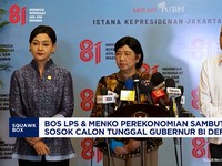 Para Pejabat Sambut Baik Calon Tunggal Gubernur BI Definitif
