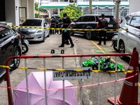 Potret TKP Eks Anggota Dewan Tembak Leher Pejabat Pemda Gegara Utang
