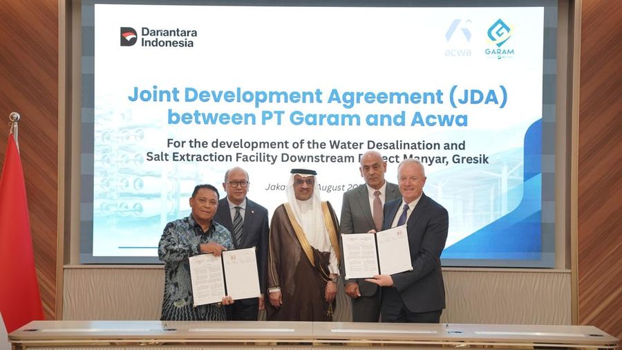 PT Garam dan ACWA Power Kolaborasi Garap Proyek di Gresik