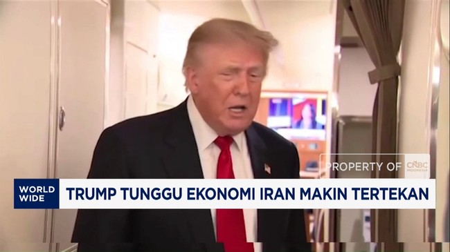 Video: Trump Tunggu Ekonomi Iran Makin Tertekan