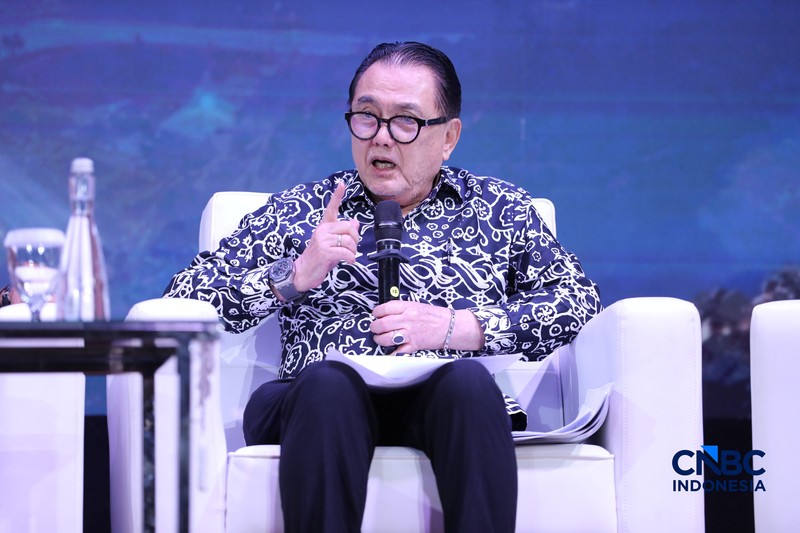 Suasana acara Mindialogue dengan tema &ldquo;Komoditas untuk Negeri: Strategi Penguatan Cadangan Mineral untuk Stabilitas dan Kedaulatan Ekonomi RI&rdquo; di Jakarta, Rabu (12/8/2026). (CNBC Indonesia/Tri Susilo)