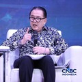 Chairman Indonesia Mining Institute, Prof. Irwandy Arif saat menyampaikan pemaparan dalam Mindialogue dengan tema Komoditas untuk Negeri: Strategi Penguatan Cadangan Mineral untuk Stabilitas dan Kedaulatan Ekonomi RI di Jakarta, Rabu (12/8/2026). (CN