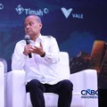 Chief Technology Officer Danantara, Sigit Puji Santosa menyampaikan pemaparan dalam Mindialogue dengan tema Komoditas untuk Negeri: Strategi Penguatan Cadangan Mineral untuk Stabilitas dan Kedaulatan Ekonomi RI di Jakarta, Rabu (12/8/2026). (CNBC Ind