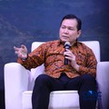 Deputi Bidang ESDM, Kemenko Perekonomian RI, Elen Setiadi saat menyampaikan pemaparan dalam Mindialogue dengan tema Komoditas untuk Negeri: Strategi Penguatan Cadangan Mineral untuk Stabilitas dan Kedaulatan Ekonomi RI di Jakarta, Rabu (12/8/2026). (