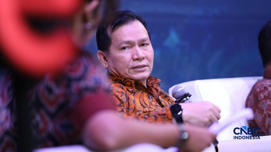 Deputi Bidang ESDM, Kemenko Perekonomian RI, Elen Setiadi saat menyampaikan pemaparan dalam Mindialogue dengan tema Komoditas untuk Negeri: Strategi Penguatan Cadangan Mineral untuk Stabilitas dan Kedaulatan Ekonomi RI di Jakarta, Rabu (12/8/2026). (