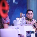 Deputi Bidang Hilirisasi Investasi Strategis Kemengerian Investasi dan Hilirisasi / BKPM, Heldy Satrya Putera menyampaikan pemaparan dalam Mindialogue dengan tema Komoditas untuk Negeri: Strategi Penguatan Cadangan Mineral untuk Stabilitas dan Kedaul