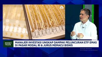 ETF Emas Hadir di Pasar Modal RI , Manajer Investasi Beberkan Potensi Cuannya