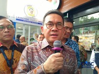 Menteri Perdagangan (Mendag) Budi Santoso saat ditemui di kantornya, Jakarta, Rabu (12/8/2026). (CNBC Indonesia/Martyasari Rizky)