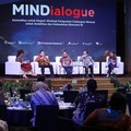 Suasana acara Mindialogue dengan tema Komoditas untuk Negeri: Strategi Penguatan Cadangan Mineral untuk Stabilitas dan Kedaulatan Ekonomi RI di Jakarta, Rabu (12/8/2026). (CNBC Indonesia/Tri Susilo)