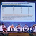 Suasana acara Mindialogue dengan tema Komoditas untuk Negeri: Strategi Penguatan Cadangan Mineral untuk Stabilitas dan Kedaulatan Ekonomi RI di Jakarta, Rabu (12/8/2026). (CNBC Indonesia/Tri Susilo)