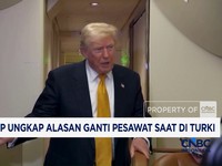 Trump Ungkap Alasan Ganti Pesawat Saat di Turki