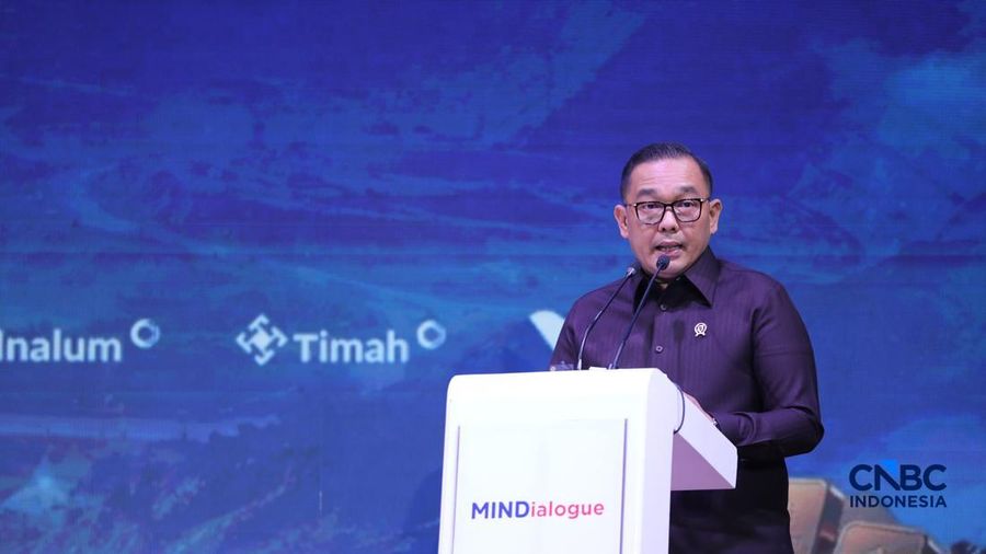 Wakil Menteri Investasi dan Hilirisasi/Wakil Kepala BKPM, Todotua Pasaribu saat menyampaikan pemaparan dalam Mindialogue dengan tema Komoditas untuk Negeri: Strategi Penguatan Cadangan Mineral untuk Stabilitas dan Kedaulatan Ekonomi RI di Jakarta, Ra
