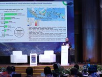 Wakil Menteri Investasi dan Hilirisasi/Wakil Kepala BKPM, Todotua Pasaribu saat menyampaikan pemaparan dalam Mindialogue dengan tema Komoditas untuk Negeri: Strategi Penguatan Cadangan Mineral untuk Stabilitas dan Kedaulatan Ekonomi RI di Jakarta, Ra
