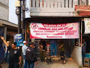 3 Tahun Tak Tersentuh, Toko Miras di Leuwigajah Cimahi Disegel Warga