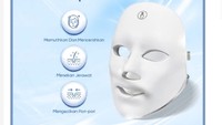 Perawatan Wajah ala Klinik Tapi di Rumah? Ini Cara Kerja Masker LED 7 Warna 