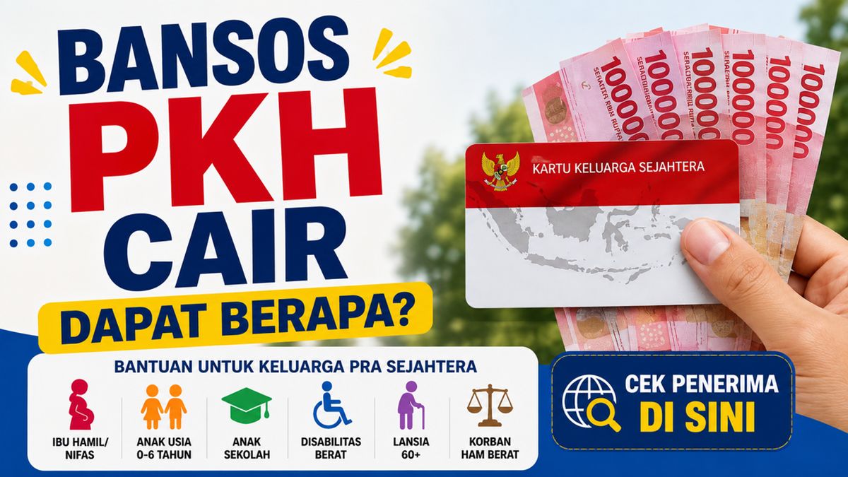 Bansos PKH Cair September 2026, Cek Penerima di Sini