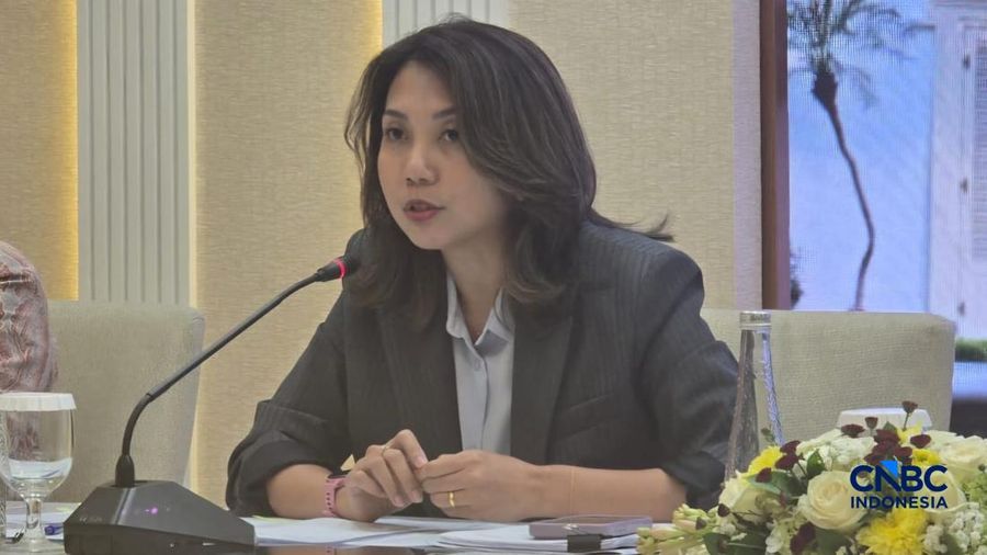 Juru Bicara I Kementerian Luar Negeri RI Yvonne Mewengkang. (CNBC Indonesia/Thea Fathanah Arbar)