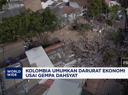 Kolombia Umumkan Darurat Ekonomi Usai Gempa Dahsyat