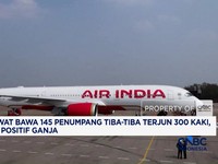 Pesawat Bawa 145 Penumpang Tiba-Tiba Terjun 300 Kaki, Pilot Positif Ganja