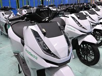 Presiden Prabowo Subianto saat acara pluncuran Motor Listrik Nasional (Molinas) pada Kamis (13/8/2026). (Dok. Sekretariat Presiden)