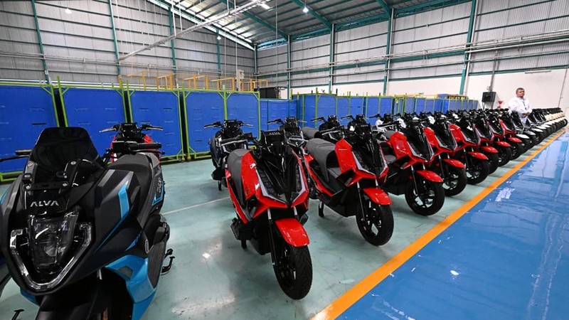 Presiden Prabowo Subianto saat acara pluncuran Motor Listrik Nasional (Molinas) pada Kamis (13/8/2026). (Dok. Sekretariat Presiden)