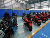 Begini Tampang Motor Listrik Nasional yang Diluncurkan Prabowo