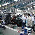 Presiden Prabowo Subianto saat acara pluncuran Motor Listrik Nasional (Molinas) pada Kamis (13/8/2026). (Dok. Sekretariat Presiden)