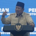 Presiden Prabowo Subianto saat acara pluncuran Motor Listriokm Nasional (Molinas) pada Kamis (13/8/2026). ((YouTube/Sekretariat Presiden)