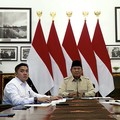 Presiden Prabowo Subianto saat Peresmian 3.395 Jembatan TNI Polri dan 3.000 Sumber Air Bersih TNI AD, Kamis (13/8/2026). (Tangkapan Layar Youtube/Sekretariat Presiden)
