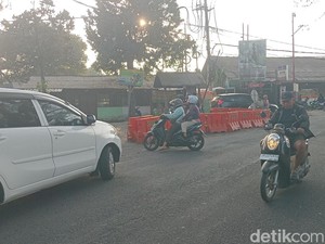 Besok, Arus Lalin di Simpang Tiga Sayan Gianyar Dialihkan