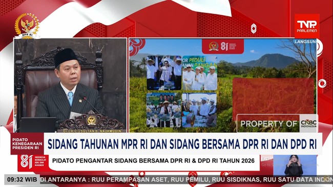 Video: Di Depan Prabowo,DPD Apresiasi Besarnya Belanja Pusat ke Daerah