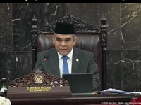 Ketua MPR RI Ahmad Muzani (Tangkapan layar YouTube Sekretariat Presiden)