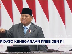 Lengkap Pidato Prabowo di Sidang Tahunan MPR & Sidang Bersama DPR-DPD RI