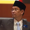 Menteri Keuangan Purbaya Yudhi Sadewa memberi pemaparan saat  Konferensi pers terkait RAPBN & Nota Keuangan Tahun Anggaran 2027 di Aula Cakti Buddhi Bakti, kantor pusat Direktorat Jenderal Pajak Kementerian Keuangan, Jakarta Selatan, Jumat (14/8/2026