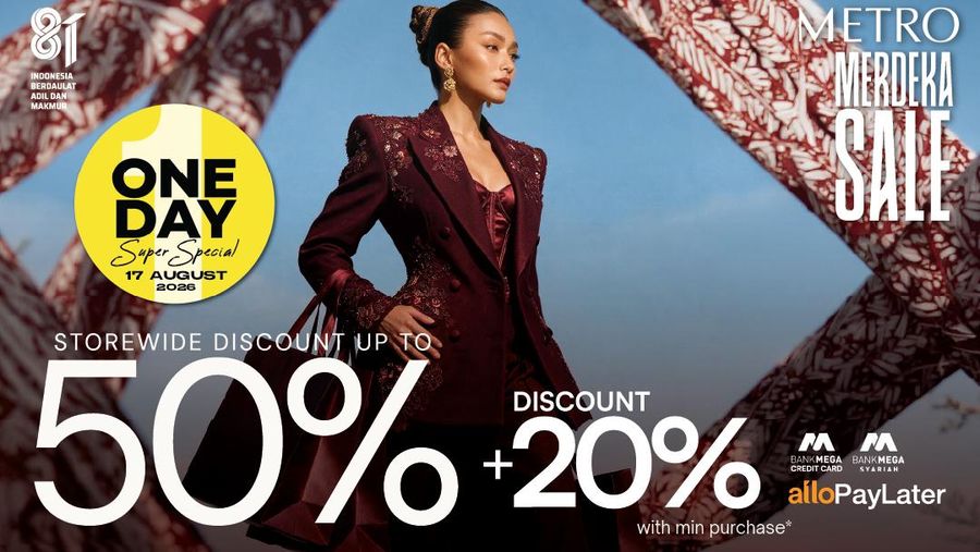 METRO MERDEKA SALE 'ONE DAY SUPER SPECIAL'