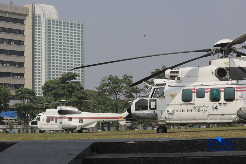 Pengamanan di Kompleks Parlemen, Senayan, Jakarta, diperketat selama pelaksanaan Sidang Tahunan MPR RI dan Sidang Bersama DPR-DPD RI, Jumat, (14/8/2026). (CNCB Indonesia/Muhammad Sabki)