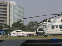 Pengamanan di Kompleks Parlemen, Senayan, Jakarta, diperketat selama pelaksanaan Sidang Tahunan MPR RI dan Sidang Bersama DPR-DPD RI, Jumat, (14/8/2026). (CNCB Indonesia/Muhammad Sabki)
