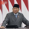 Pidato Presiden Prabowo Subianto saat Sidang Tahunan MPR dan Sidang Bersama DPR dan DPD, Jumat (14/8/2026). (Tangkapan layar youtube Setpres RI)